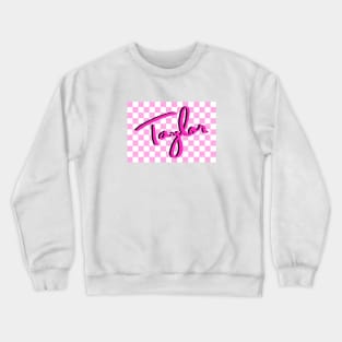 Taylor Checkerboard (Lover) Crewneck Sweatshirt